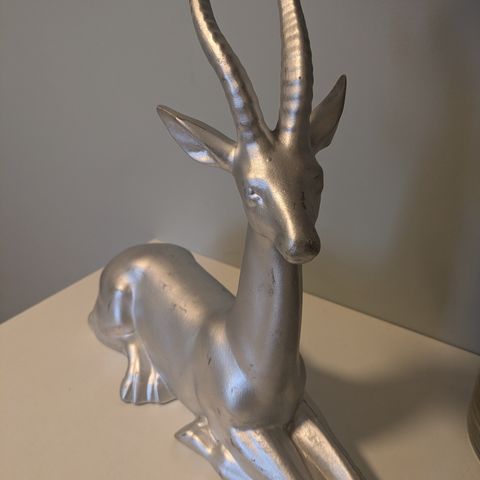 Interiør pynt antilope dyr figur