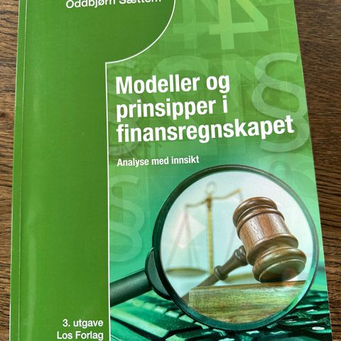 Modeller og prinsipper i finansregnskapet