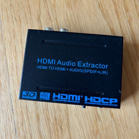 HDMI Audio extractor