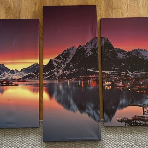 Bilder av nydelige Reine i Lofoten