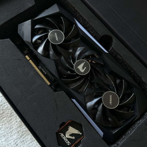 GIGABYTE AORUS GeForce RTX 3070 MASTER 8 GB grafikkort