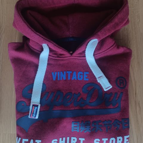 Hettegenser SUPERDRY Vintage Tokio Str XS Herre