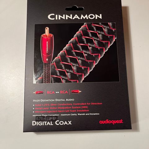 Audioquest Cinnamon digital coax