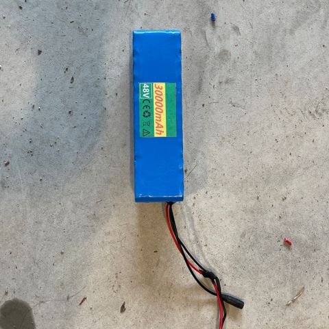 48v 30ah (30000mAH) batteri