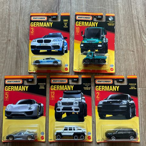 Matchbox - lekebiler GERMANY