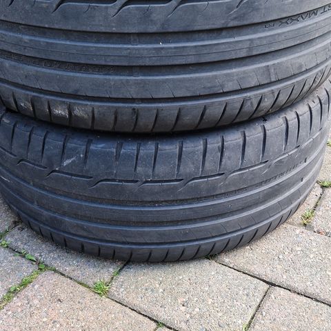 225/45R17 nokian- Dunlup sommerdekk 4stk