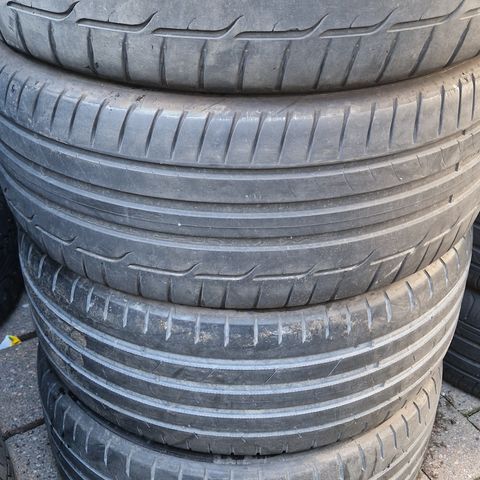 225/45R17 nokian- Dunlup sommerdekk 4stk