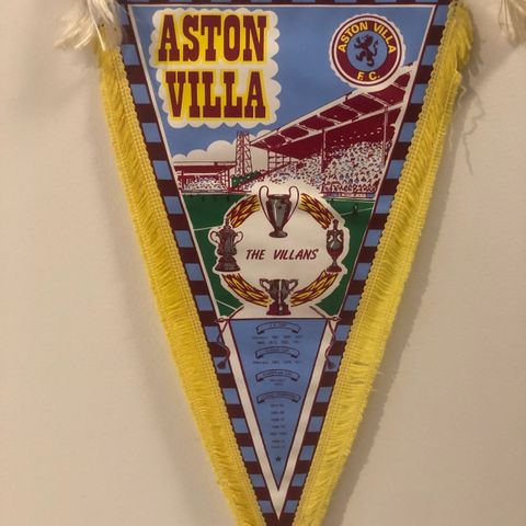 Aston Villa flott vintage vimpel