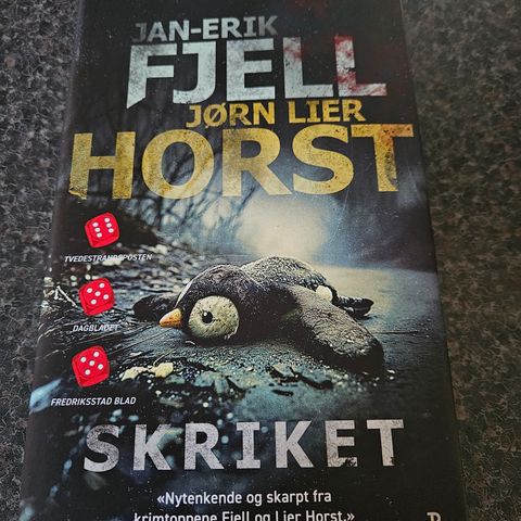 "Skriket" av Jørn Lier Horst & Jan-Erik Fjell