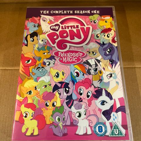 My Little Pony - The complete season 1 DVD 5-disc (som ny, strøkne disker)