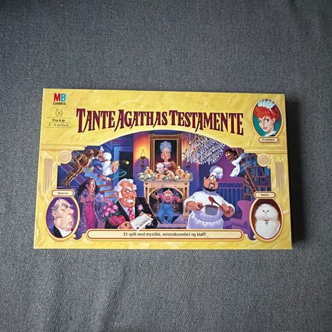 Tante Agathas Testamente (1995) - Komplett og i flott stand !