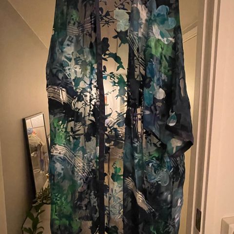 Dansk designer silke kimono.