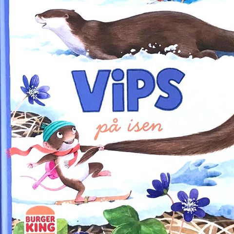 Vips på isen. Miniformat. 3-6 år. Barnebøker Oskar Jansson