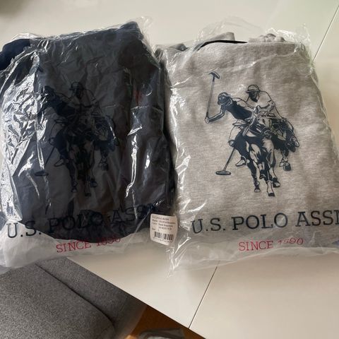 2 stk U.S. POLO ASSN. Hettegensere