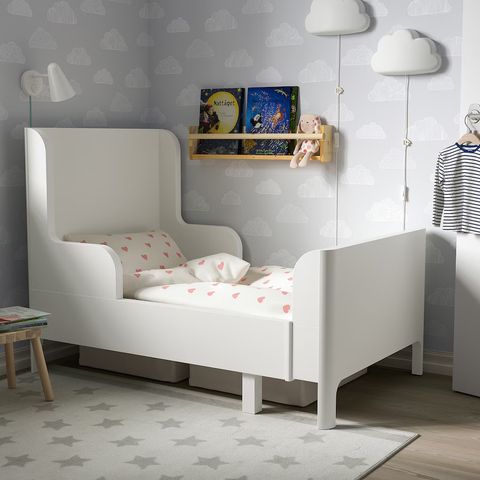 Ikea Busunge barne forlengbar seng med madrass   (NYPRIS 4190kr)