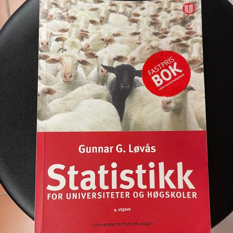 Statistikk - Pensumbok