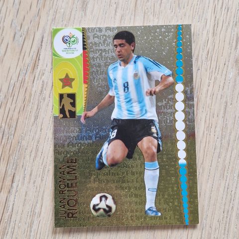 Riquelme Pack Fresh Panini WC 2006