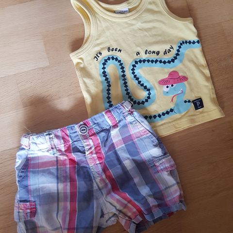 Shorts og singlett