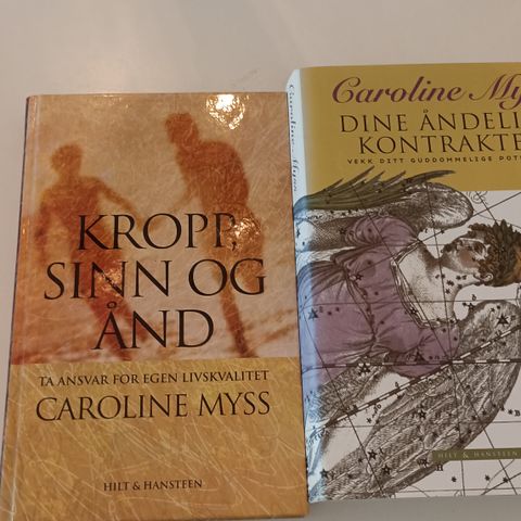 2 bøker av Caroline Myss