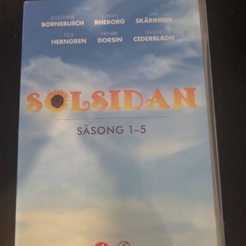 Solsidan sesong 1 til 5 box