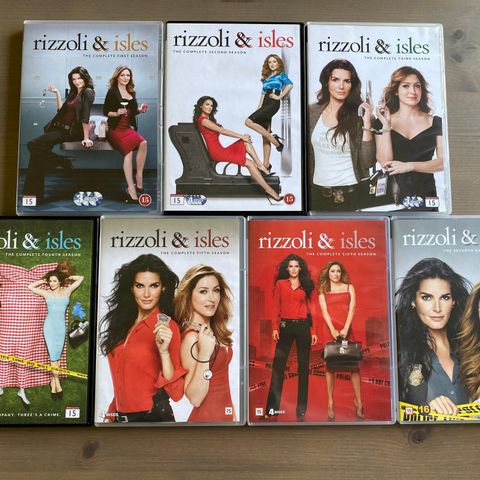 Rizzoli & Isles komplett serie