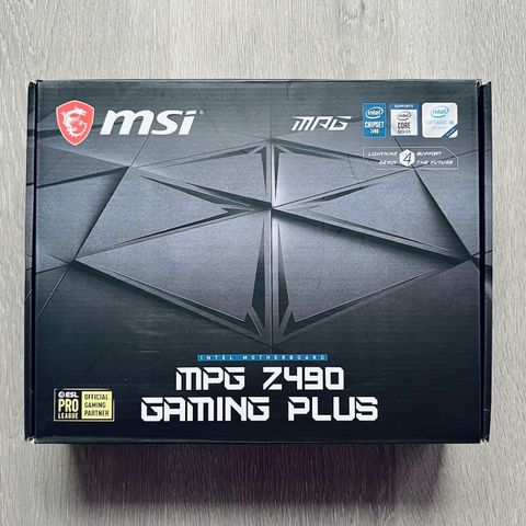 Ubrukt hovedkort - MSI MPG Z490 GAMING PLUS