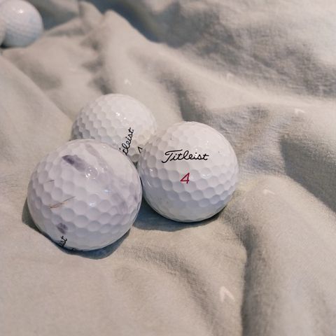 3 titleist pro v1x baller brukt.