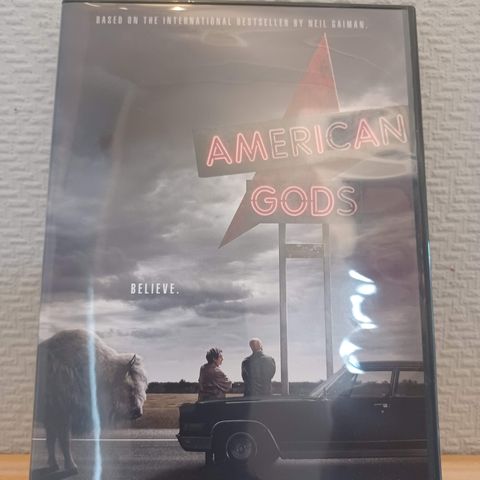 American Gods Ssong 1 - TV Serie / Fantasy (DVD) –  3 filmer for 2