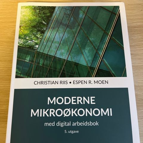 Moderne mikroøkonomi 5. utgave