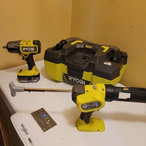 Ryobi hp + one verktøy