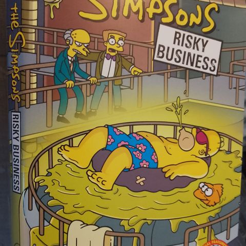 The simpsons.risky business.alder 7 år.norsk tekst.