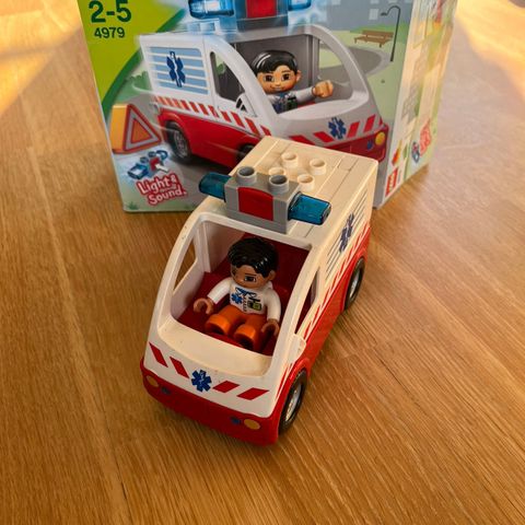 Lego duplo sykebil selges