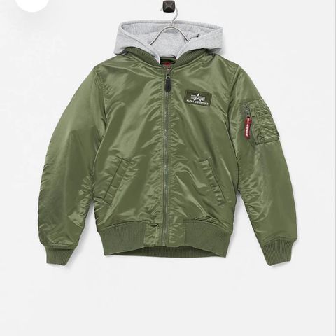 Alpha Industries jakke til jr / str. 12 år