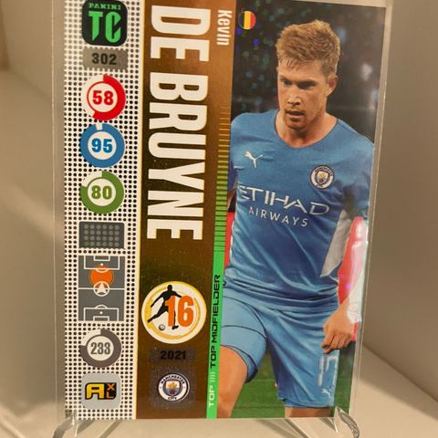 Kevin De Bruyne - Panini Top Class 2021 Top Midfielder