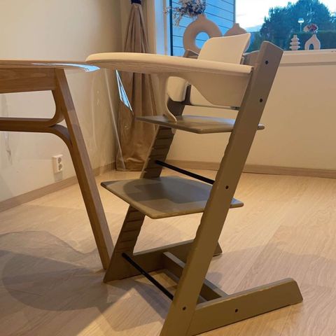 Glaciergreen KOMPLETT Stokke Tripp trapp stol NY MODELL