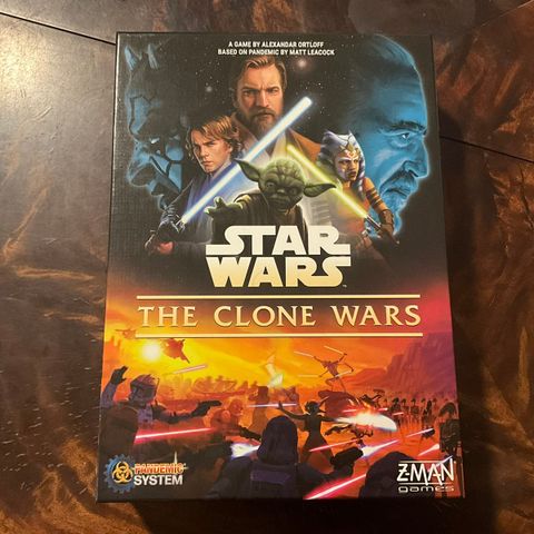 Star Wars the Clone Wars a pandemic system board game