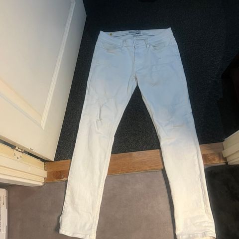 Hvite Jeans