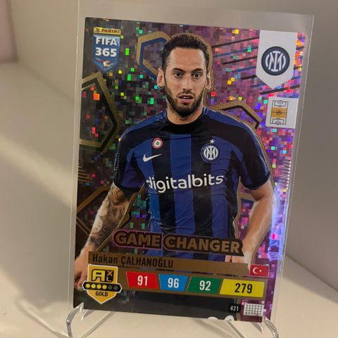 Hakan Calhanoglu - Panini Fifa 365 2022 Game Changer fotballkort