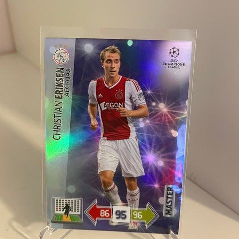 Christian Eriksen - Panini Champions League 2012 Master fotballkort