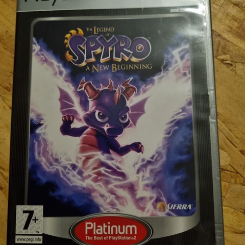 PS2 The Legend Of Spyro A New Beginning