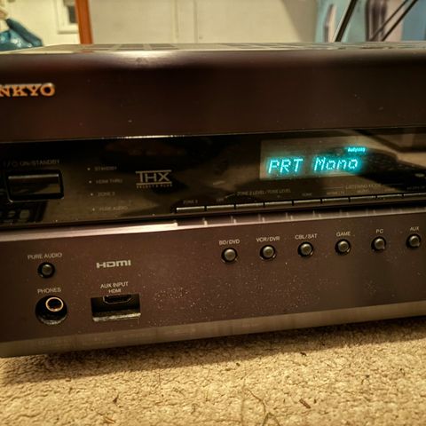 Onkyo TX-SR608 7.2 AV Receiver Amp HDMI Z2 1080p 3D DTS-HD Dolby Dig+ Tru