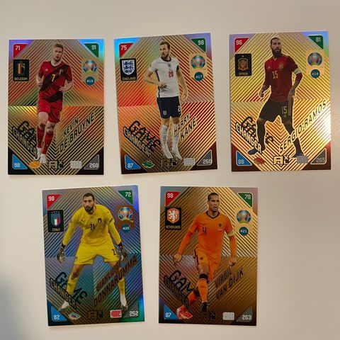 Panini Euro 2020 Game Changer fotballkort