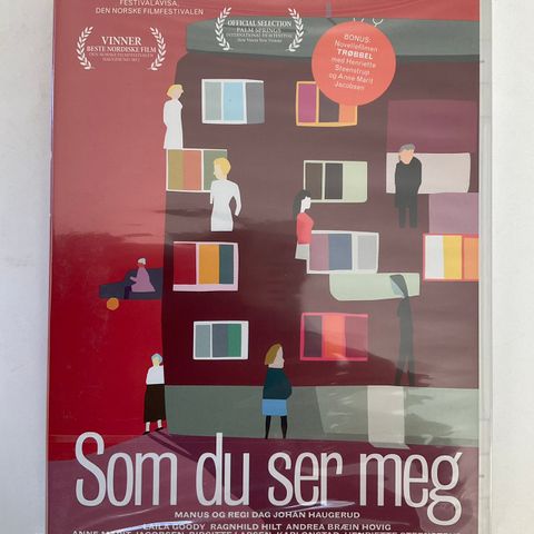 Som du ser meg. Norsk film, 2012. (DVD)