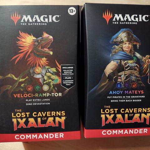 Magic the Gathering The Lost Caverns of Ixalan Commander Decks