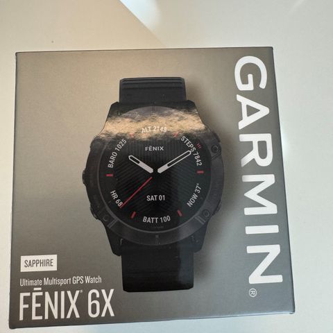 Garmin Fenix 6X Sapphire