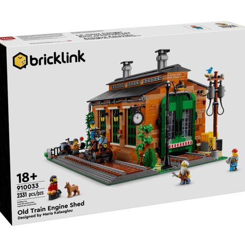 Lego Bricklink Designer Program Old Train Shed 910033