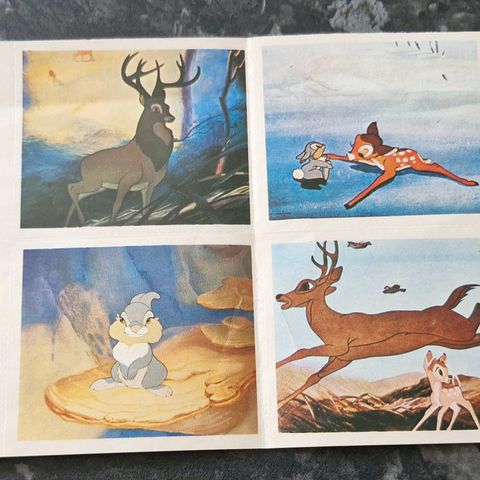 Disney - Bambi Samlemerker - 1981