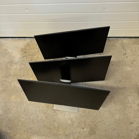 3 stk Dell 24" skjermer