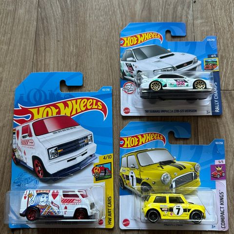 Hot Wheels - lekebiler TRESURE HUNT - RESERVERT