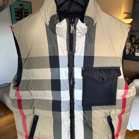 Burberry dun vest